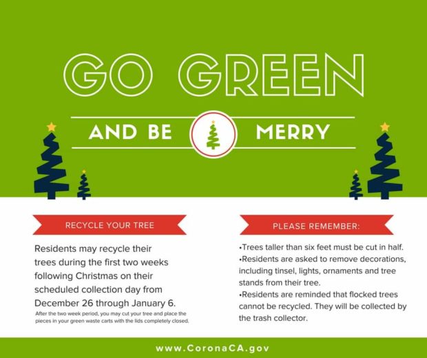 Waste Management – Holiday Tree Recycling